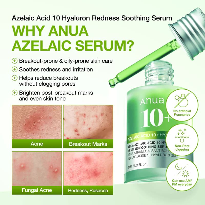 Azelaic Acid 10 Hyaluron Redness Soothing Serum — view 3