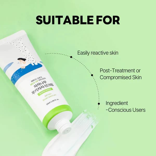 Roundlab Birch Juice Mild-up Sunscreen — view 6