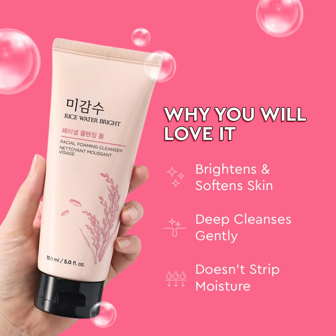 The face shop rice water cleanser — view 2