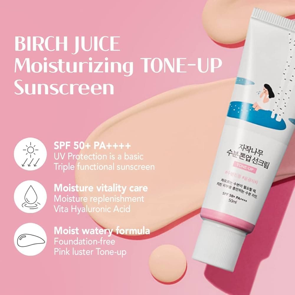 BIRCH JUICE MOISTURIZING TONE-UP SUNSCREEN — view 2