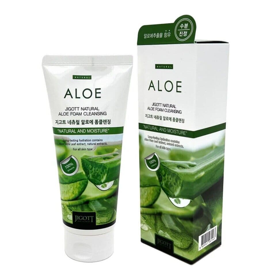 JIGGOT NATURAL ALOE FOAM CLEANSER — view 1
