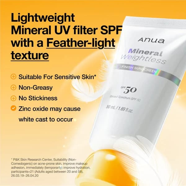 Mineral Weightless Finish Sunscreen — view 4