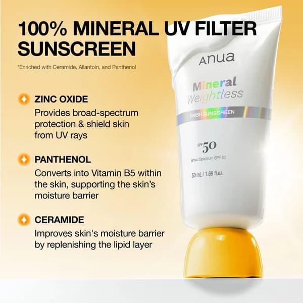 Mineral Weightless Finish Sunscreen — view 2